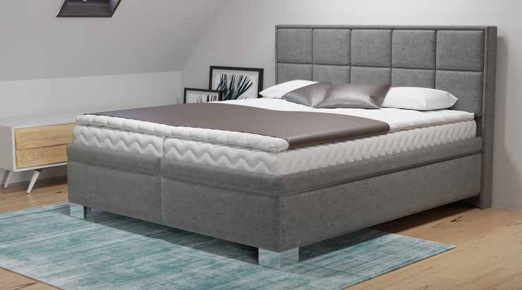 Kontinentální postel MAWS Boxspring Lara