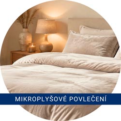 Hebké mikroplyšové povlečení v útulné ložnici