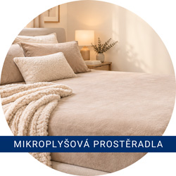 Mikroplyšové prostěradlo