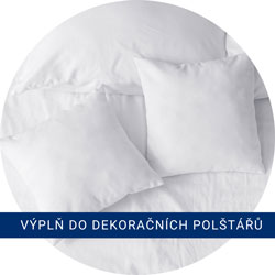 výplň do dekoračních polštářů