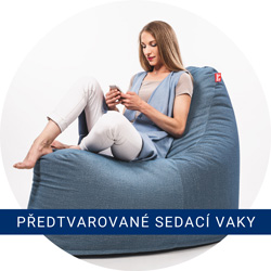 Předtvarované sedací vaky - křesla