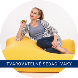 Tvarovatelné sedací vaky