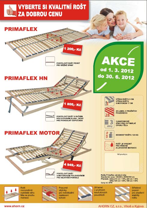 Akce Ahorn Primaflex